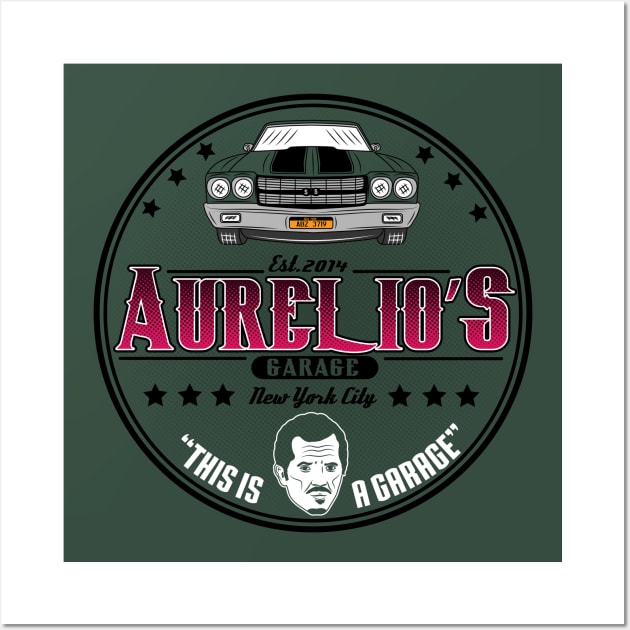 Aurelio's Garage Wall Art by carloj1956